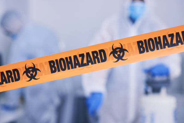 Professional Drug Lab Cleanup technician working in Richwood, NJ